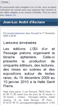 Mobile Screenshot of jeanlucdasciano.jeblog.fr