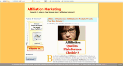 Desktop Screenshot of affiliation-marketing.jeblog.fr